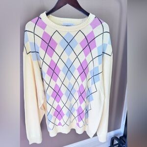 Men’s vintage Geoffrey Beene Golf sweater